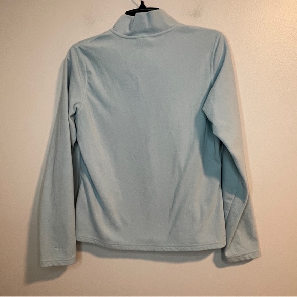 The North Face Women's TKA Glacier Fleece Quarter Zip Mid Grey M - Picture 2 of 6